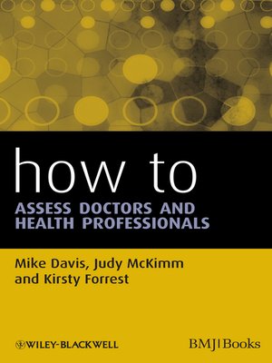 cover image of How to Assess Doctors and Health Professionals